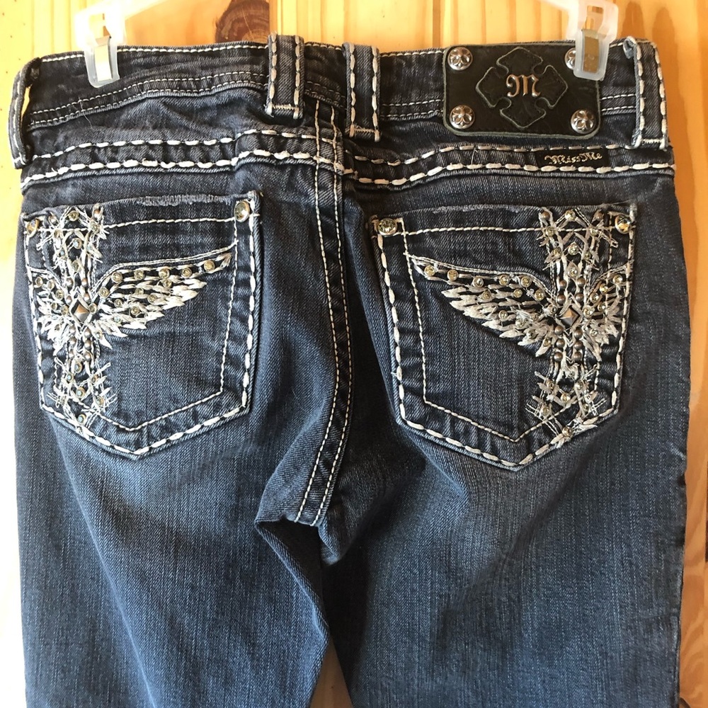 Miss me boot cut jeans 27x35